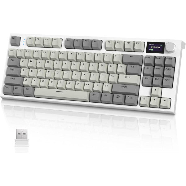 ATTACK SHARK K86 Business Grey (Blue Whale Switch) ATTACK SHARK K86 Business Grey (Blue Whale Switch)